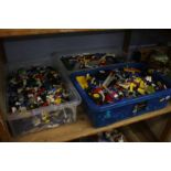 Three boxes of Lego