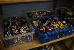 Three boxes of Lego