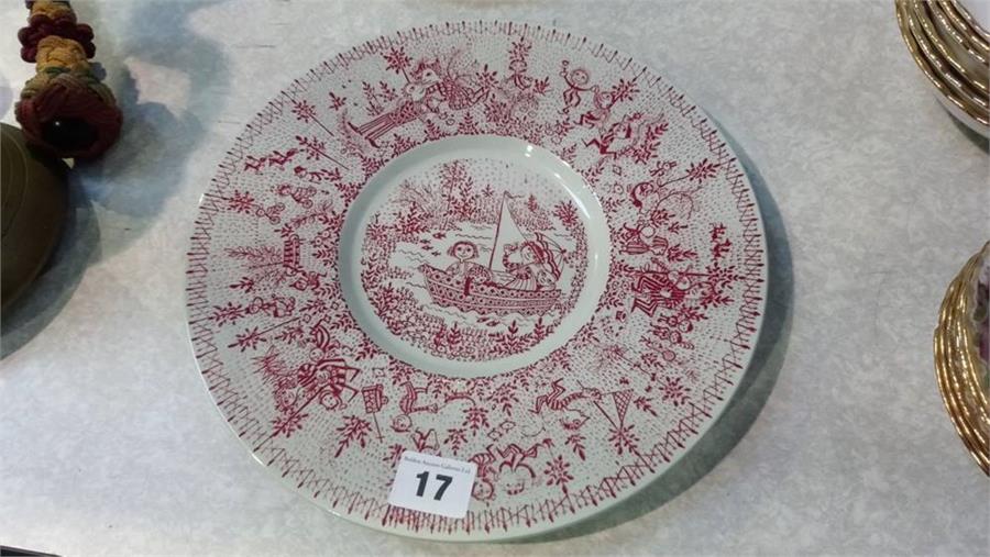 A Bjorn Wiinblad plate