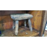 Small child's stool