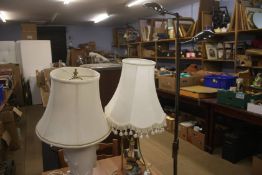 Two table lamps