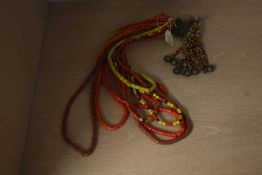 A tribal necklace