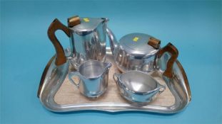 A Picquot ware tea set