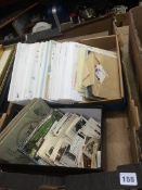 Quantity of 1st day covers and cigarette cards