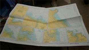 Quantity of nautical charts