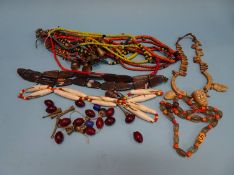 A collection of assorted Tribal and Ethnic jewellery