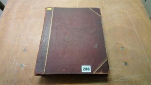 A scrapbook and contents