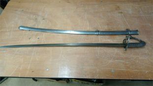 A Dress sword by Hamburger Rogers and Co., Covent Garden, with metal scabbard