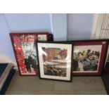 Collection of Mining related prints