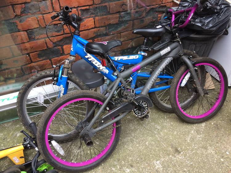 Two Children's bikes