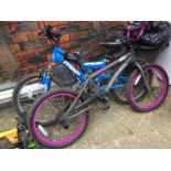 Two Children's bikes