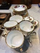 A Queen Charlotte part tea set etc.