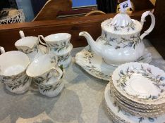 A Royal Albert 'Brigadoon' tea service