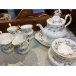 A Royal Albert 'Brigadoon' tea service