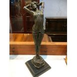 Bronze Deco style figure