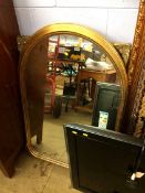 Various gilt framed mirrors