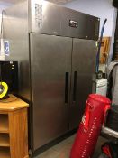 A large catering Apollo double door freezer (plugged in and working)