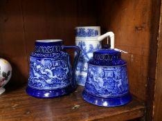 Three pieces of Macintyre china