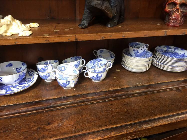 A Royal Worcester tea service