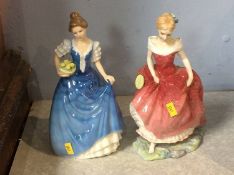 Two Royal Doulton figures