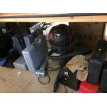 Quantity of various tools and portable camping stoves, hoover etc.