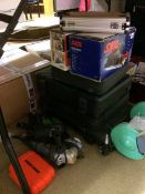 Various power tools, Bench Grinder, planer etc