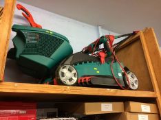 An electric lawn mower