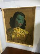 A Tretchikoff print, 'Chinese Girl'