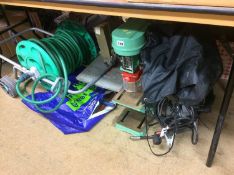 MIG welder, pillar drill etc.