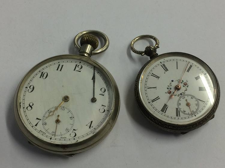 Two pocket watches