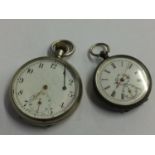 Two pocket watches