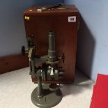 A Hilger and Watts microscope