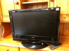 Toshiba TV with remote