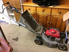 Petrol push lawn mower