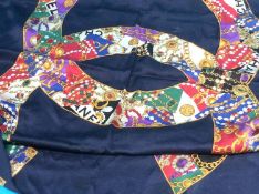 A silk Chanel scarf