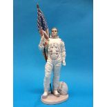 Lladro figure 'One giant leap for mankind'