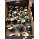 Large collection of Royal Doulton toby jugs