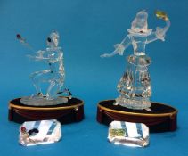 Two boxed Swarovski figures 'Columbine' and 'Masquerade' (2)