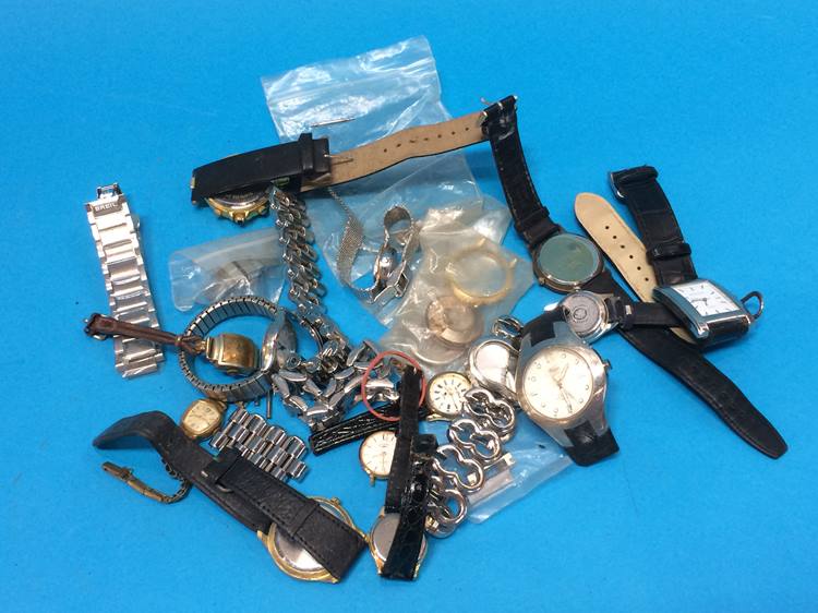 Quantity of assorted wristwatches