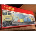 Boxed Hornby freightliner set