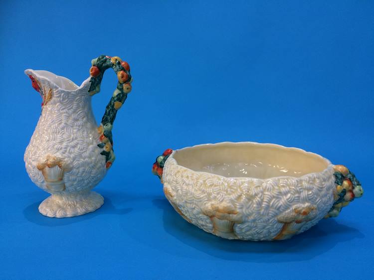 Clarice Cliff Celtic Harvest jug and bowl - Image 2 of 4