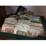 Box of postcards