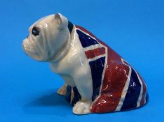A Royal Doulton bulldog, RD No 645, 658