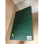 Railway Clerks association branch cash book (unused)