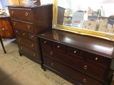 Two Stag chest of drawers