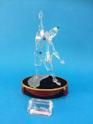 Swarovski figure 'Pierrot' with box etc.