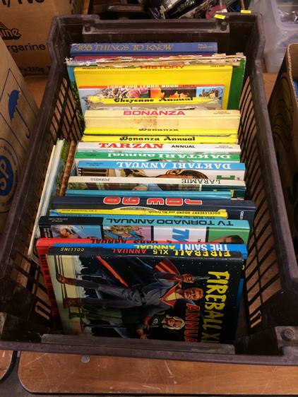 Collection of vintage Annuals