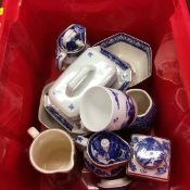 Two boxes of Ringtons china