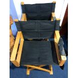 Two Directors chairs