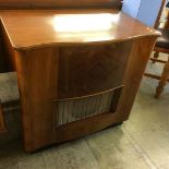 Bush walnut radiogram